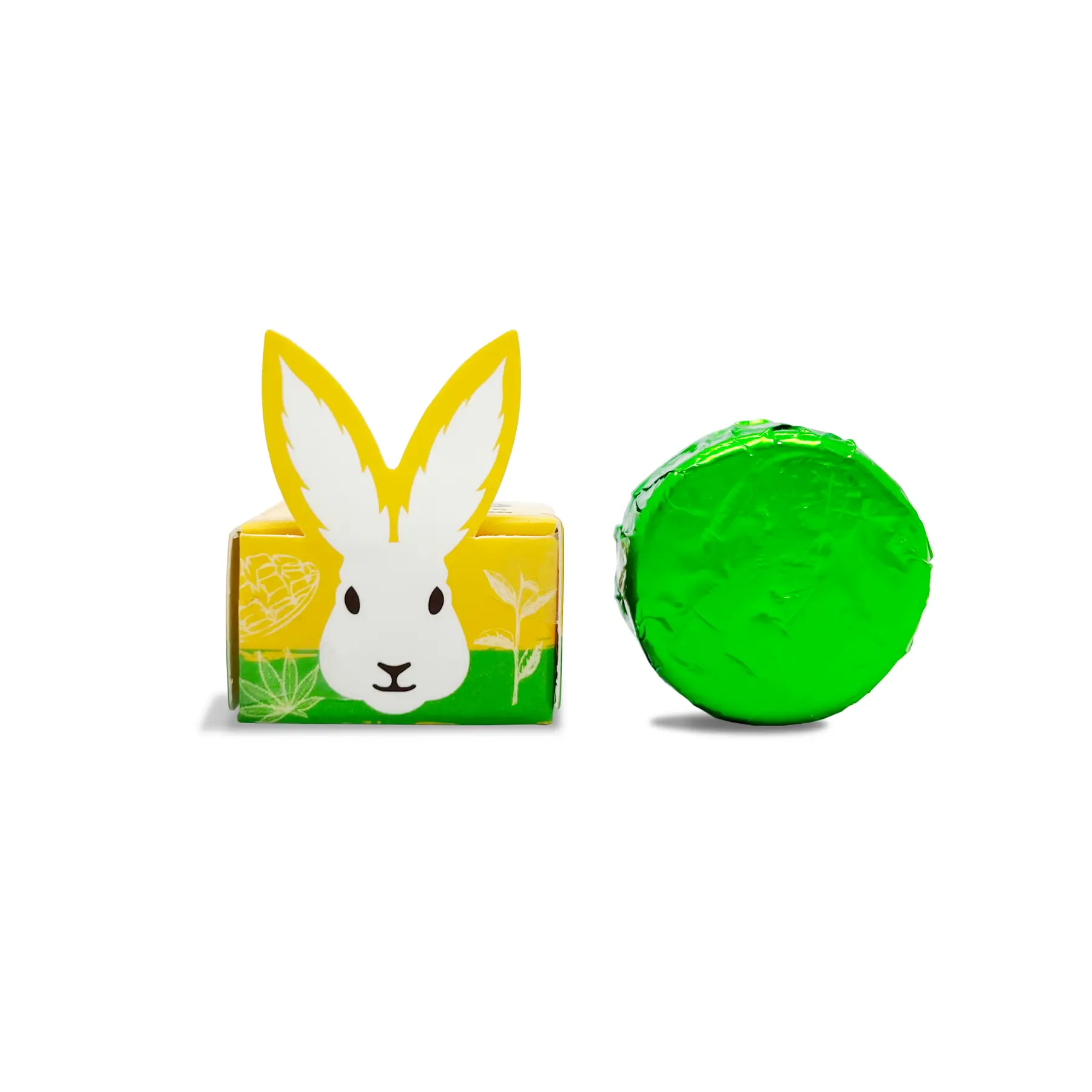 CBD Rabbit Манго+матча Vegan цукерка 50 mg CBD - Зображення 3