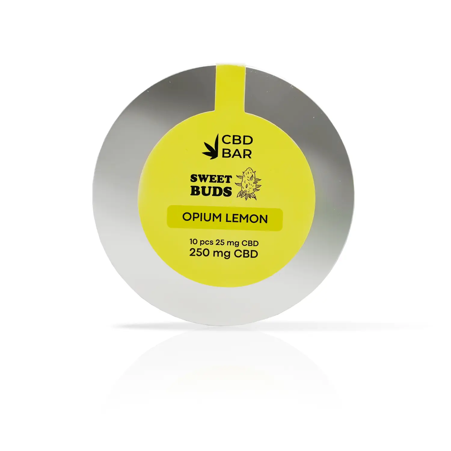 Цукерки-бутони Opium Lemon 250мг CBD в молочному шоколаді - Зображення 3